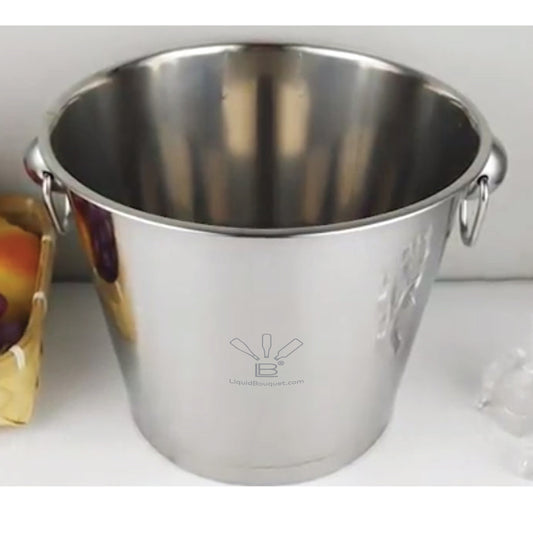 Stainless Steel Ice Bucket - 6L - Normally $39 - 30% OFF CHRISTMAS SALE - Sale Price $27