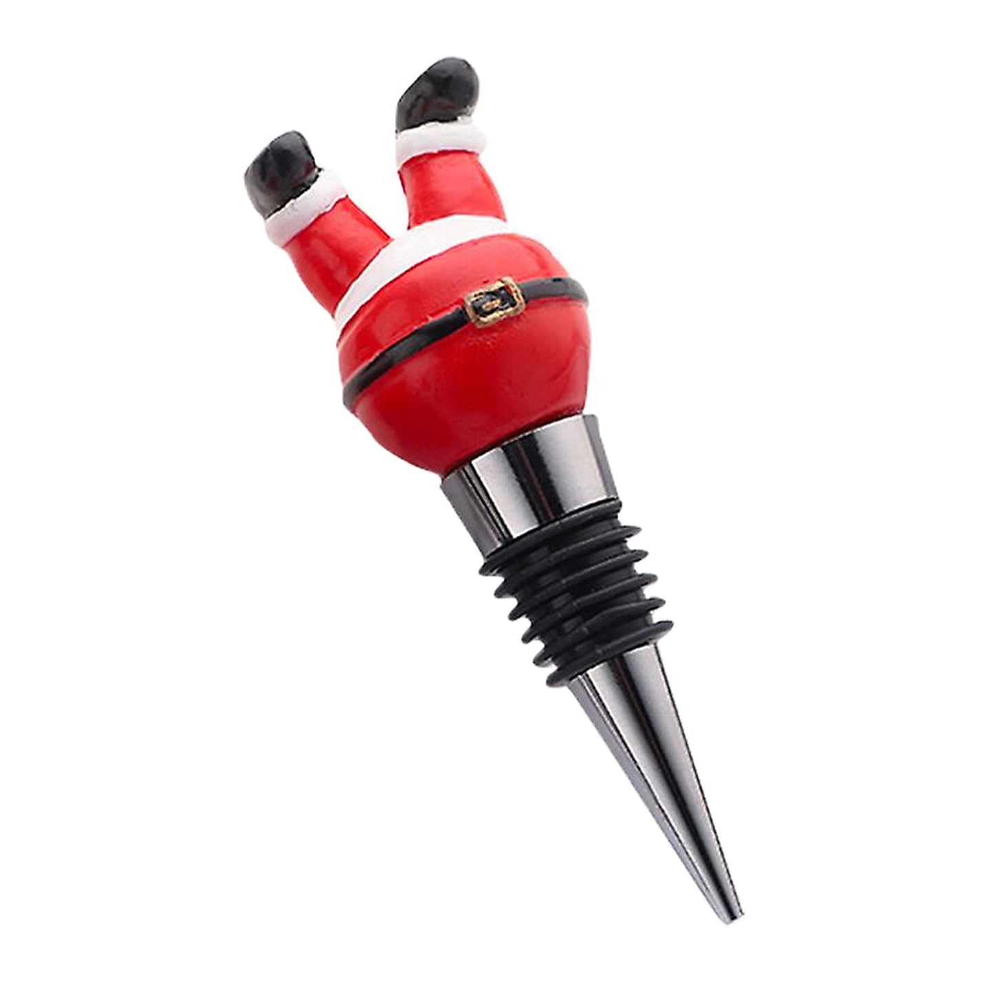 Santa Bottle Stopper - Normally $19 - 15% OFF CHRISTMAS SALE - Sale Price $16