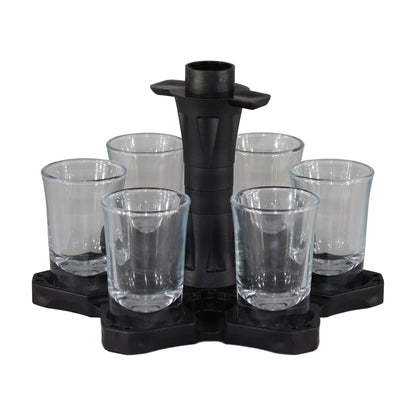 Extra Tier and 6 Shot Glasses